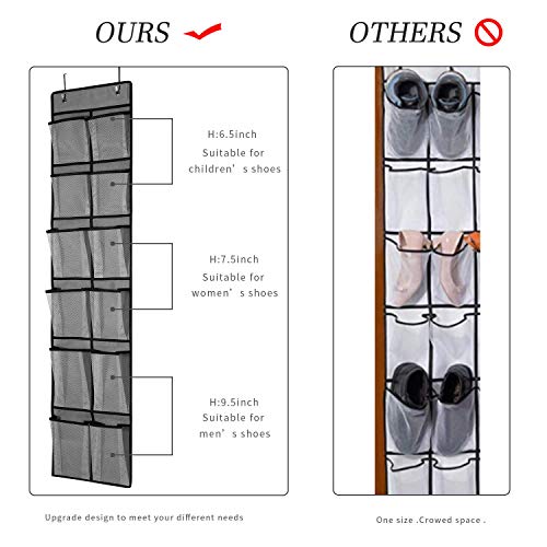 Over The Door Shoe Organizer 2 Pack (2 Count)