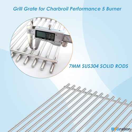 17" Grill Grate for Charbroil Performance 5 Burner 463448021