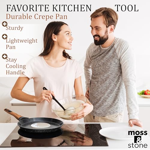 9.5 Inch Nonstick Crepe Pan with Spreader