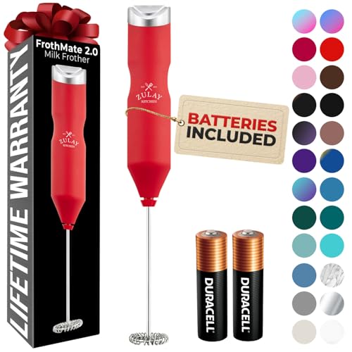 Powerful Frother Wand AA Batteries Included