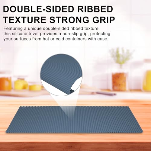 2 Pack 9.5"x14.2" Trivets for Hot Dishes (2 Count)