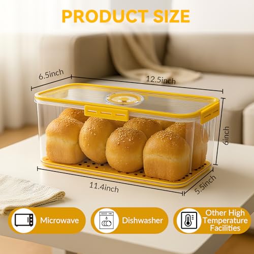 Bread Box with Slicer (6 liter(s))