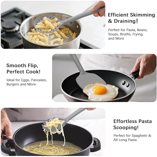 Silicone Kitchen Cooking Utensils Set