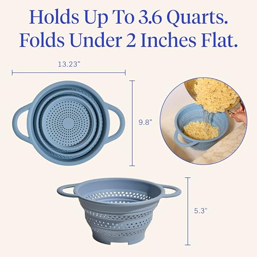 Collapsible Colander for Kitchen