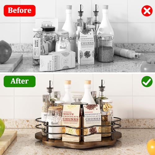 12" Lazy Susan Turntable Organizer