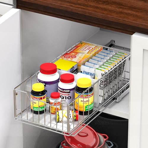 Pull Out Cabinet Sliding Basket