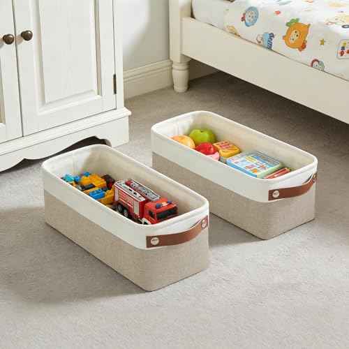 Small Fabric Storage Baskets (4 Count)