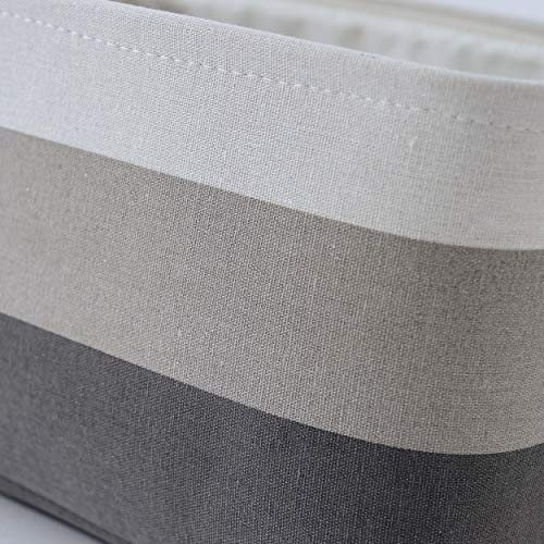 Large Storage Baskets for Shelves (3 Count)