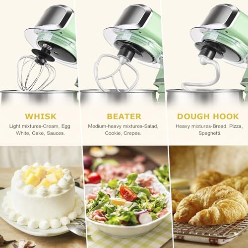 Stand Mixer 3.2Qt Small Electric Food Mixer