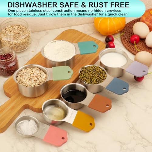 Magnetic Measuring Cups and Spoons Set of 16