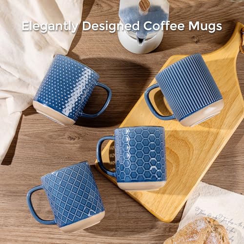 Coffee Mugs Set of 4 (4 Count)