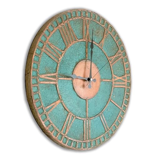Handmade Copper Wall Clock Artisan Touch in Every Piece