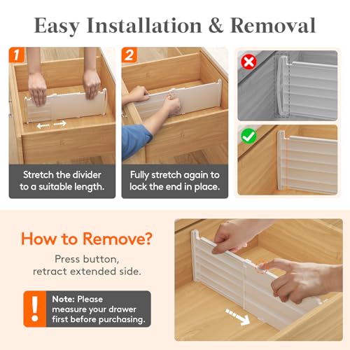 6" Tall Drawer Dividers (12 Count)