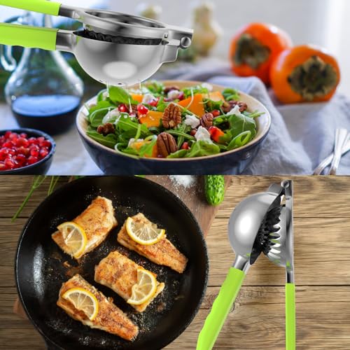 Lemon Squeezer 304 Stainless Steel Large Metal Manual Citrus Juicer
