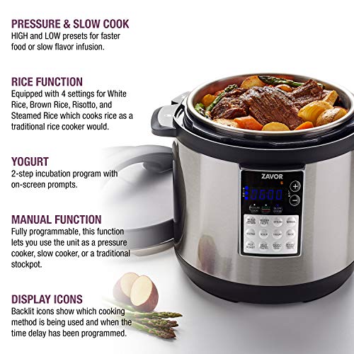 LUX Edge 6 Quart Programmable Electric Multi