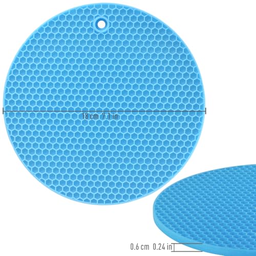 Silicone Trivets Mat (6 Count)