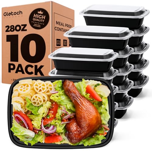 Glotoch 28oz Meal Prep Containers (10 Count)