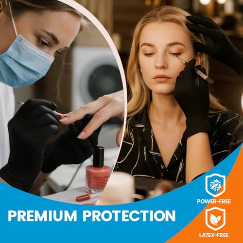 Heavy Duty Nitrile Gloves (100 Count)