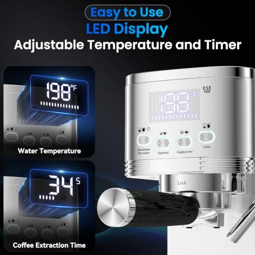 20 Bar Espresso Machine with Automatic Milk Frother