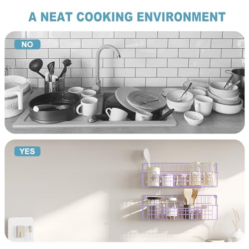 Spice Rack Wall Mount (4 Count)