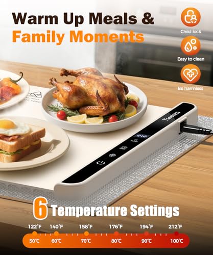 Electric Food Warming Mat 36"x15"