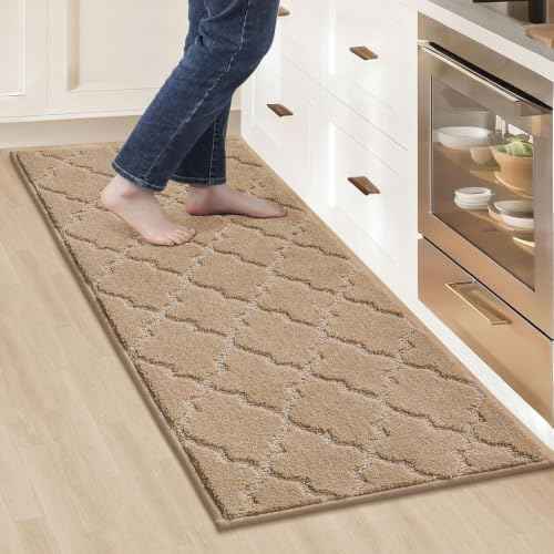 Kitchen Rugs Non Slip Washable 20"x48" (9.6 Sq Ft)