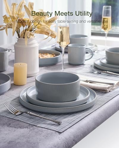 Star Stoneware Dinnerware Sets for 8 (24 Count)