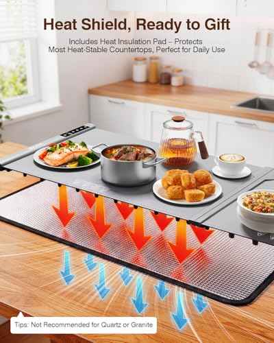 54'' Food Warming Mat with Heat