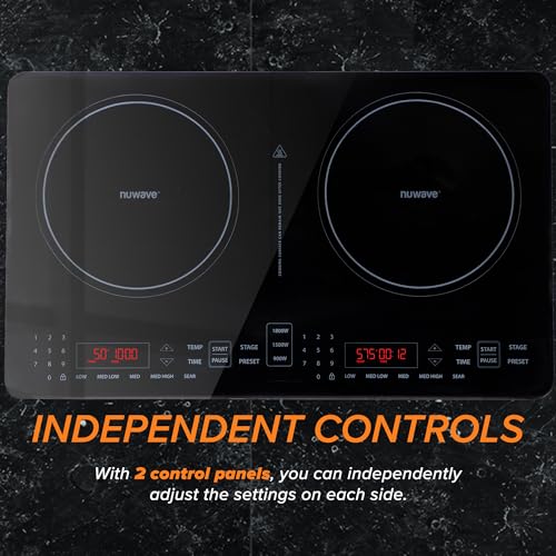 Double Pro Cooktop Induction Countertop Burner