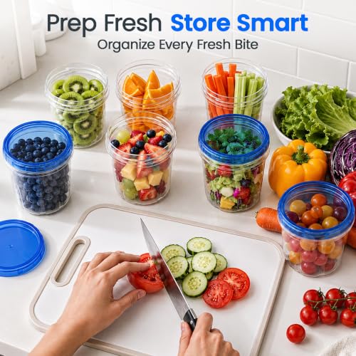 Freezer Storage Containers (12 Count)