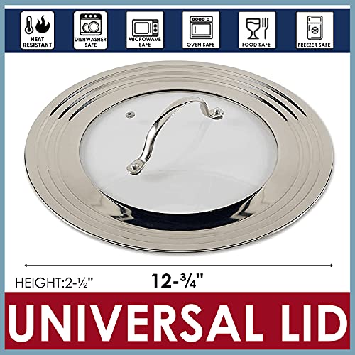 Stainless Steel Universal Lid for Pots