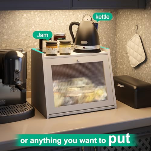 Large Bread Box for Kitchen Counter