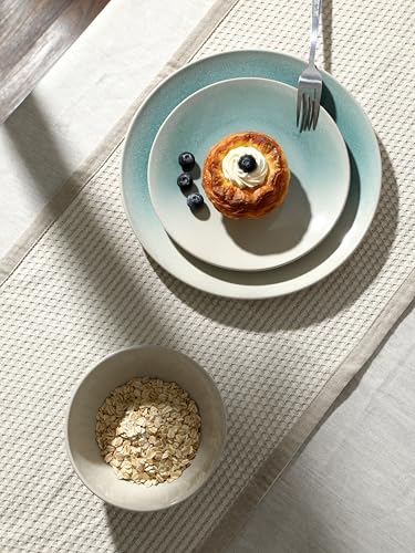 Ceramic Plates and Bowls Sets (12 Count)
