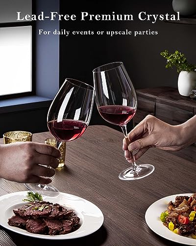 Crystal Wine Glasses (2 Count)
