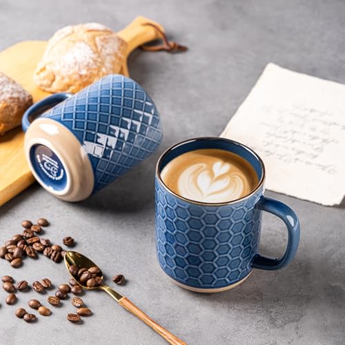 Coffee Mugs Set of 4 (4 Count)