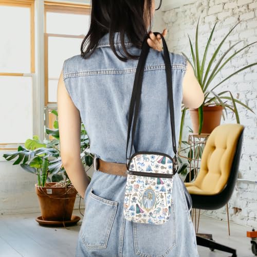 Snow Princess Gift Princess Fan Gift Movie Cartoon Character Present Crossbody Bag