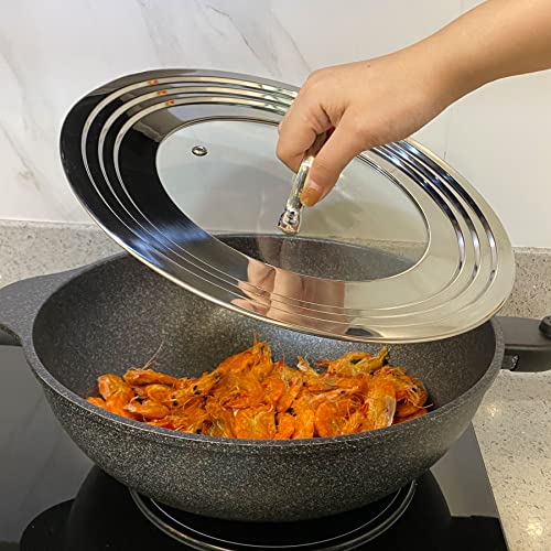Stainless Steel Universal Lid for Pots