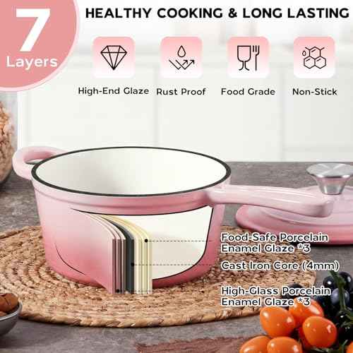 Cast Iron Sauce Pan Pot