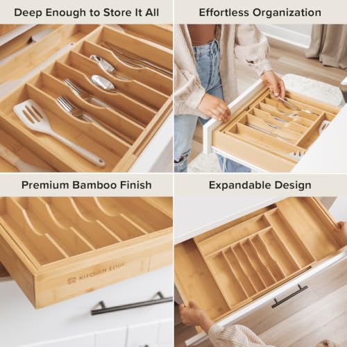 Silverware & Utensil Drawer Organizer