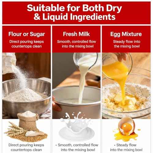 Flour Funnel for Kitchen Aid Mixer