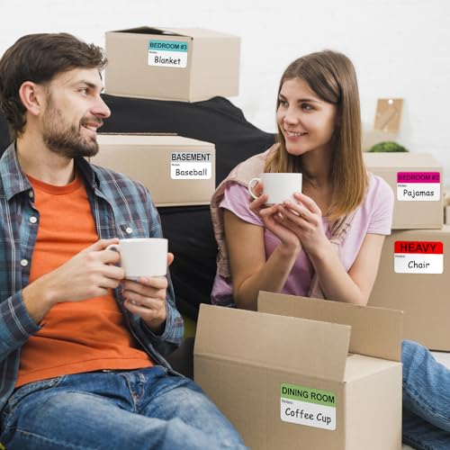 600 Writable Home Moving Stichers (600 Count)