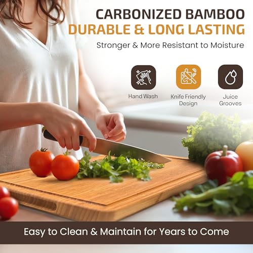 Wood Cutting Board for Kitchen