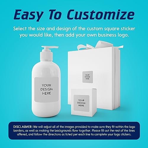 Custom Vinyl Stickers Your Image (100 Count)
