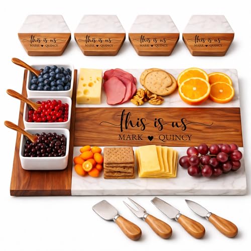 Personalized Charcuterie Board Set