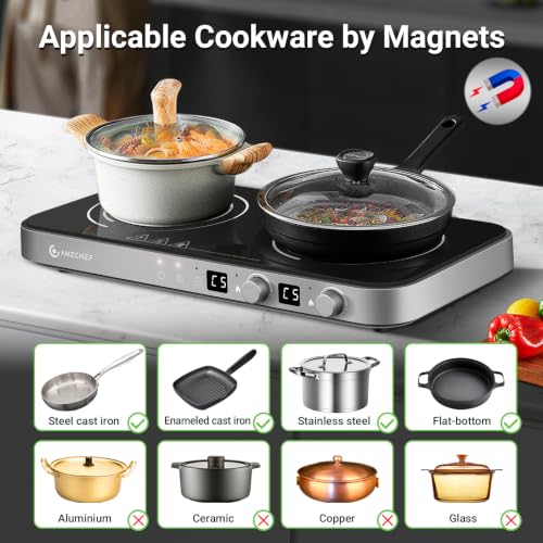 Double Induction Cooktop