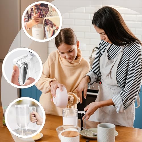 2 Pcs Handheld Batter Dispenser Squeeze Handle 4 Cups