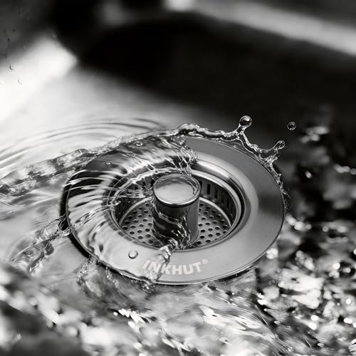 Upgraded 3 in 1 Kitchen Sink Drain Strainer