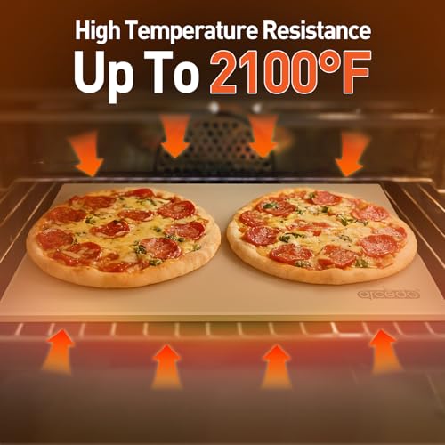 Pizza Stone for Grill 20 x 13.5 Inch