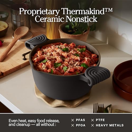 Perfect Pot 5.5 Qt Nonstick Ceramic Pot & Dutch Oven with Lid