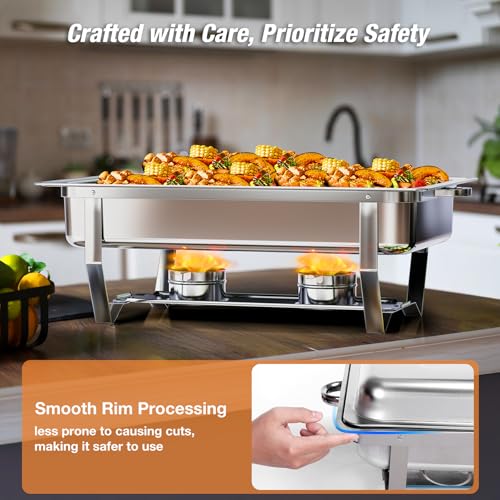 9QT Chafing Dishes for Buffet (2 Count)
